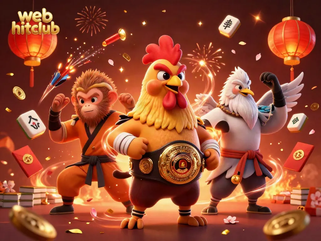Experience fun and excitement on web hitclub with vibrant characters and engaging casino elements.